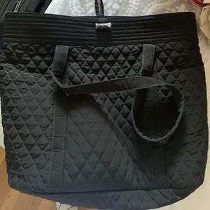 Vera Bradley black shoulder bag